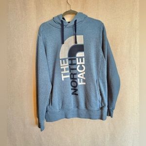 The North Face Hoodie Men's Size Medium Blue